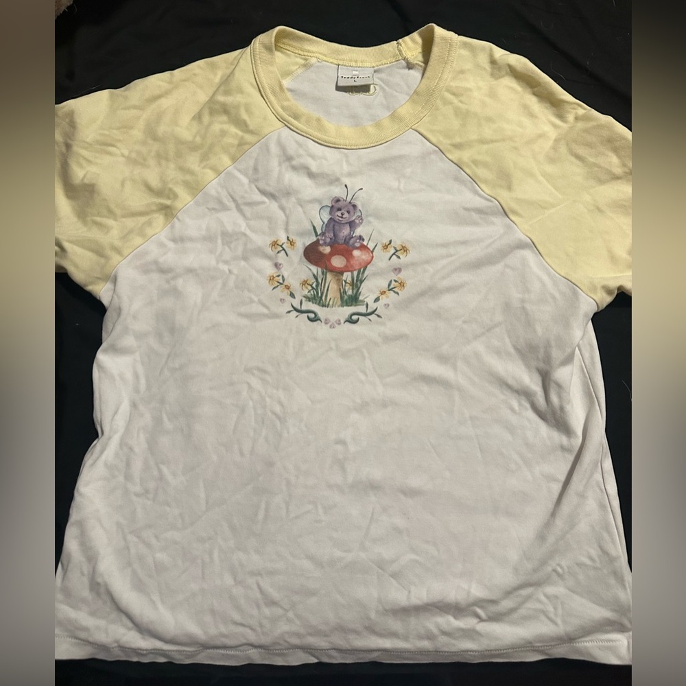 Teddy Fresh Mushroom Bear Top